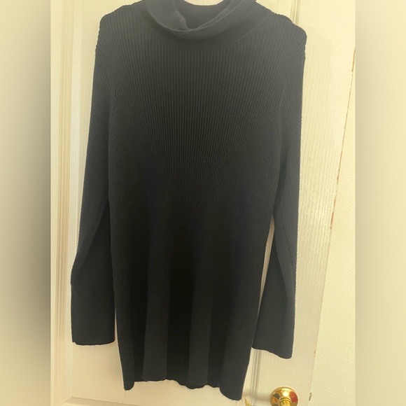 Torrid black ribbed sweater long sleeve 3X - Picture 2 of 3